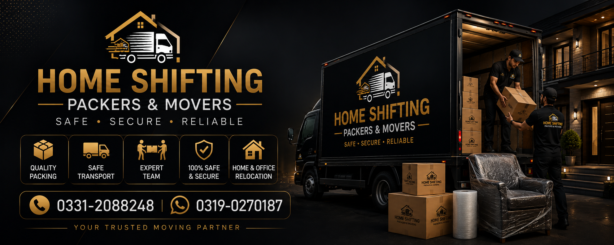 Home Shifting Packers and Movers moving service